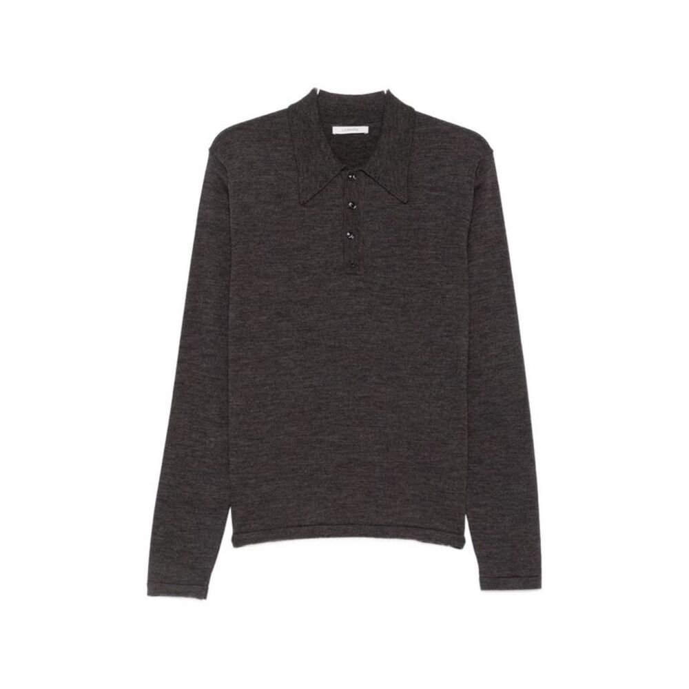 Lemaire Men Wool Polo Shirt